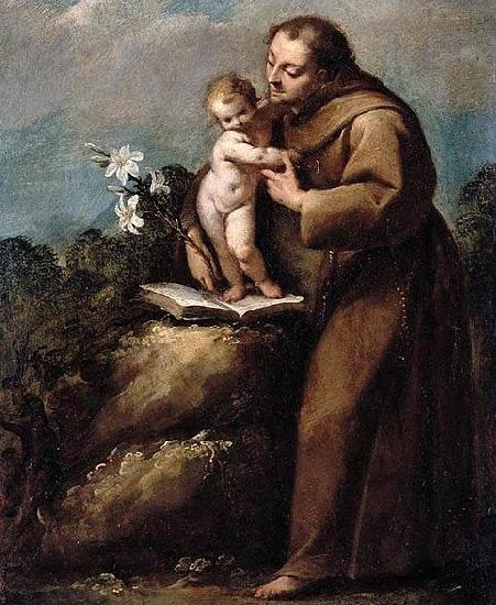 Carlo Francesco Nuvolone St Anthony of Padua and the Infant Christ Germany oil painting art